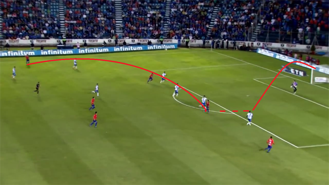 Video: Siêu phẩm mang phong cách Cantona tại giải VĐQG Mexico